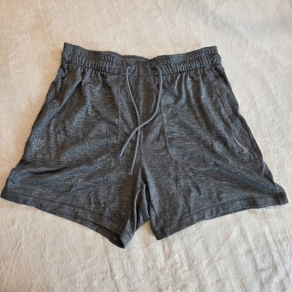 Nike Other - New Nike Men's DRI-FIT Yoga Loose Fit Training Shorts Size Small Gray Women